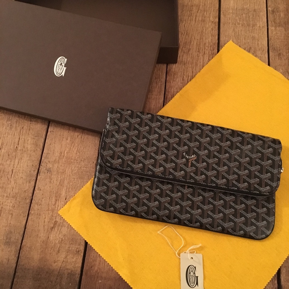 Goyard Sainte Marie Clutch black NWT